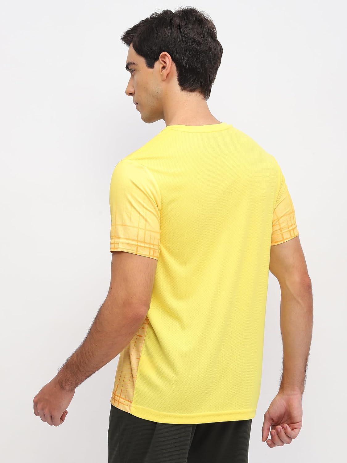 Yonex T-Shirt Polo 2968 Men’s Wear | Lemon Zest | Lightweight Badminton Sportswear