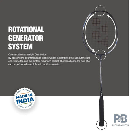 Yonex Astrox Attack 9 Badminton Racket | Black