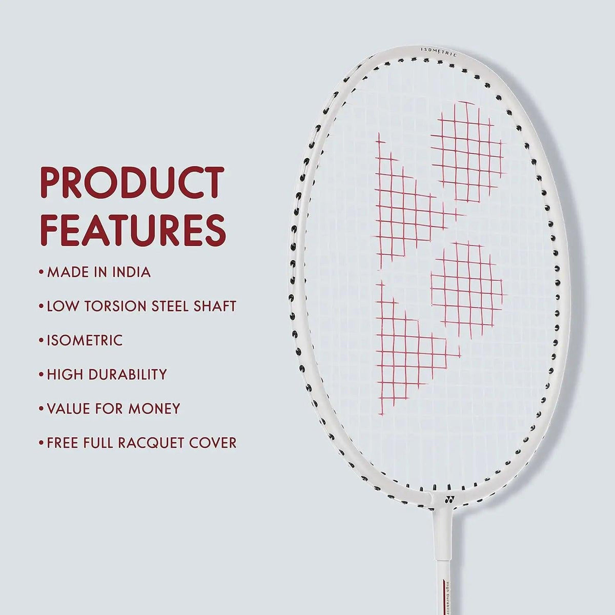Yonex GR 303i Badminton Racket – 3U/G4 | Ideal for Beginners (In 5 Different Colours)