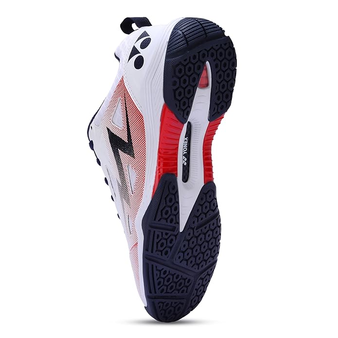 Yonex DOMINANT 6i Badminton Shoes - White Navy – Lightweight All-Court Shoes with Tru Cushion+