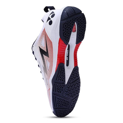 Yonex DOMINANT 6i Badminton Shoes - White Navy – Lightweight All-Court Shoes with Tru Cushion+