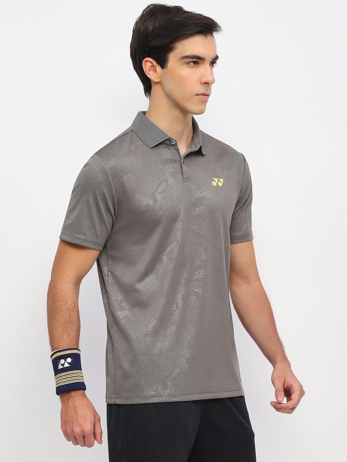Yonex T-Shirt Polo 2969 Men’s Wear | Poppy Seed | Lightweight Badminton Sportswear