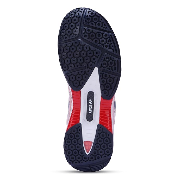 Yonex DOMINANT 6i Badminton Shoes - White Navy – Lightweight All-Court Shoes with Tru Cushion+