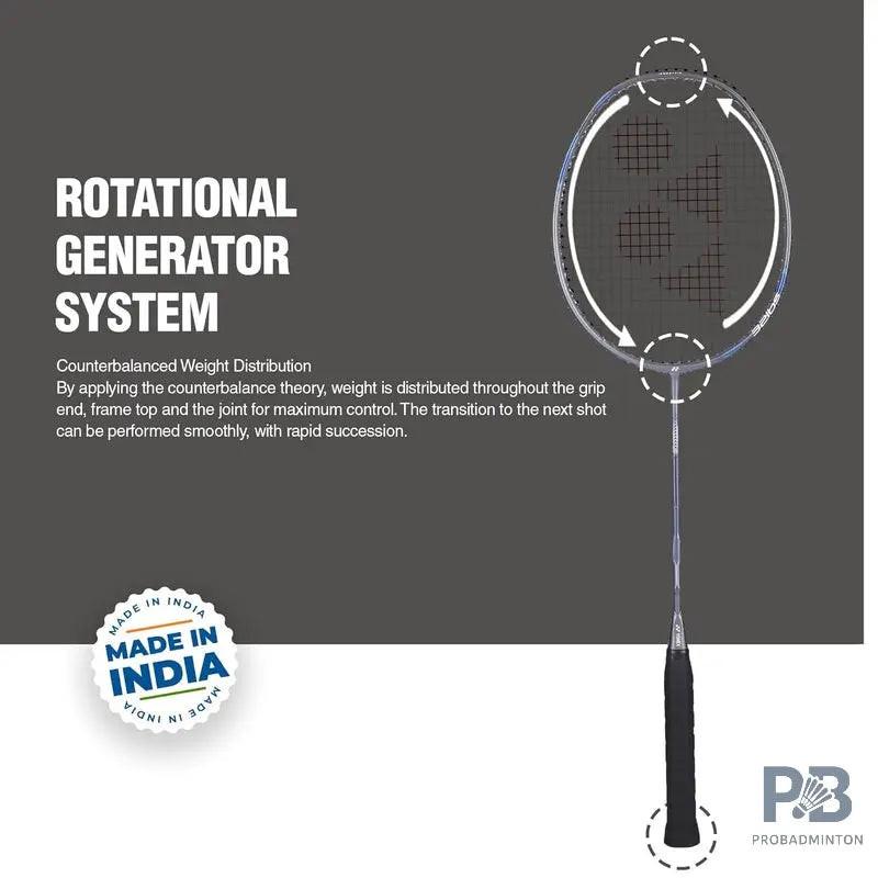 Yonex Astrox Attack 9 Badminton Racket | Gun Metal Gray