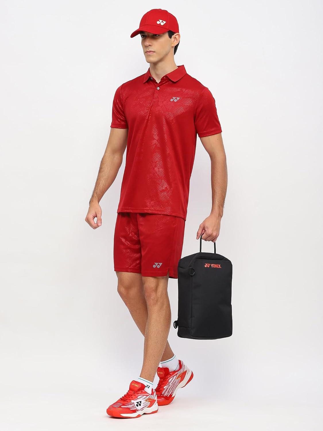 Yonex T-Shirt Polo 2969 | Rio-Red | Premium Badminton Sportswear for Men