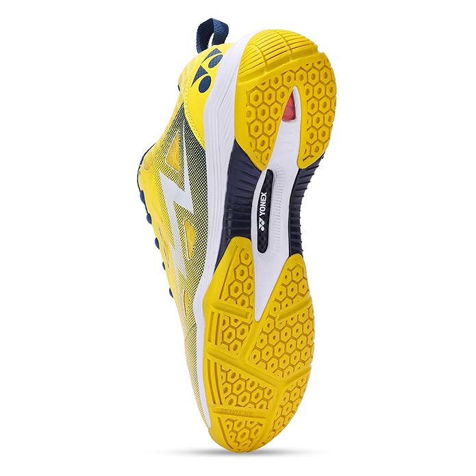 Yonex DOMINANT 6i Badminton Shoes - Cyber Yellow Reflex Blue – Lightweight All-Court Shoes with Tru Cushion+