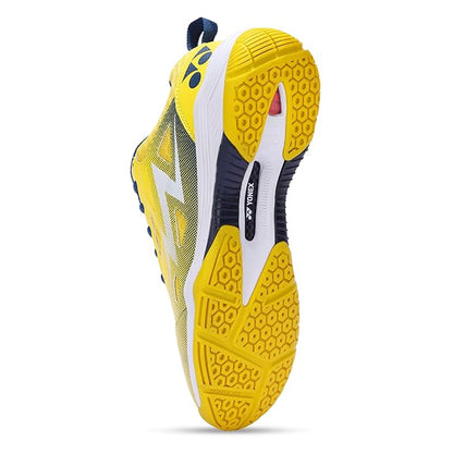Yonex DOMINANT 6i Badminton Shoes - Cyber Yellow Reflex Blue – Lightweight All-Court Shoes with Tru Cushion+