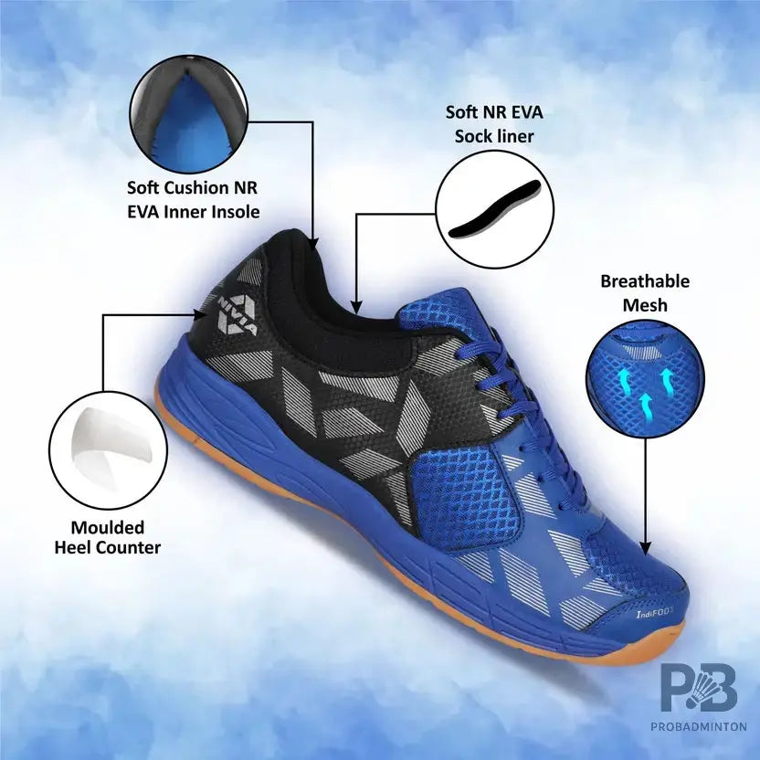 Nivia Appeal 3.0 Badminton Shoes | Royal Blue