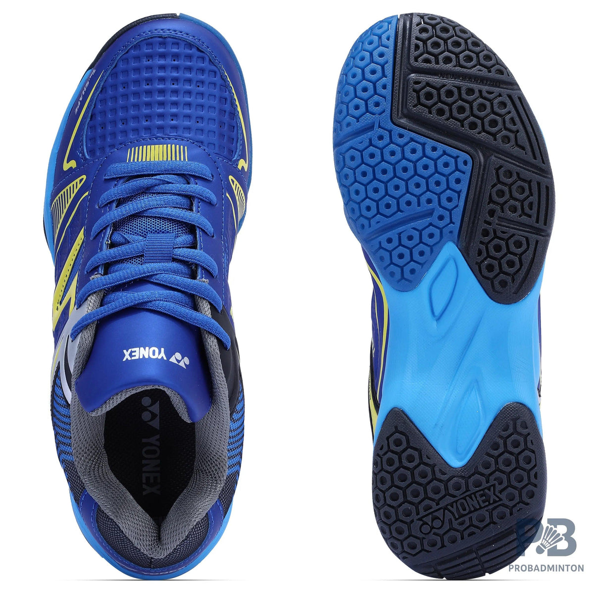Yonex Tokyo 3 Badminton Shoes - Bright Blue/Yellow