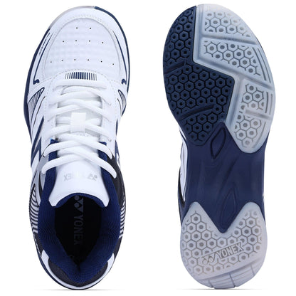 Yonex Tokyo 3 Badminton Shoes - White/Navy Blue