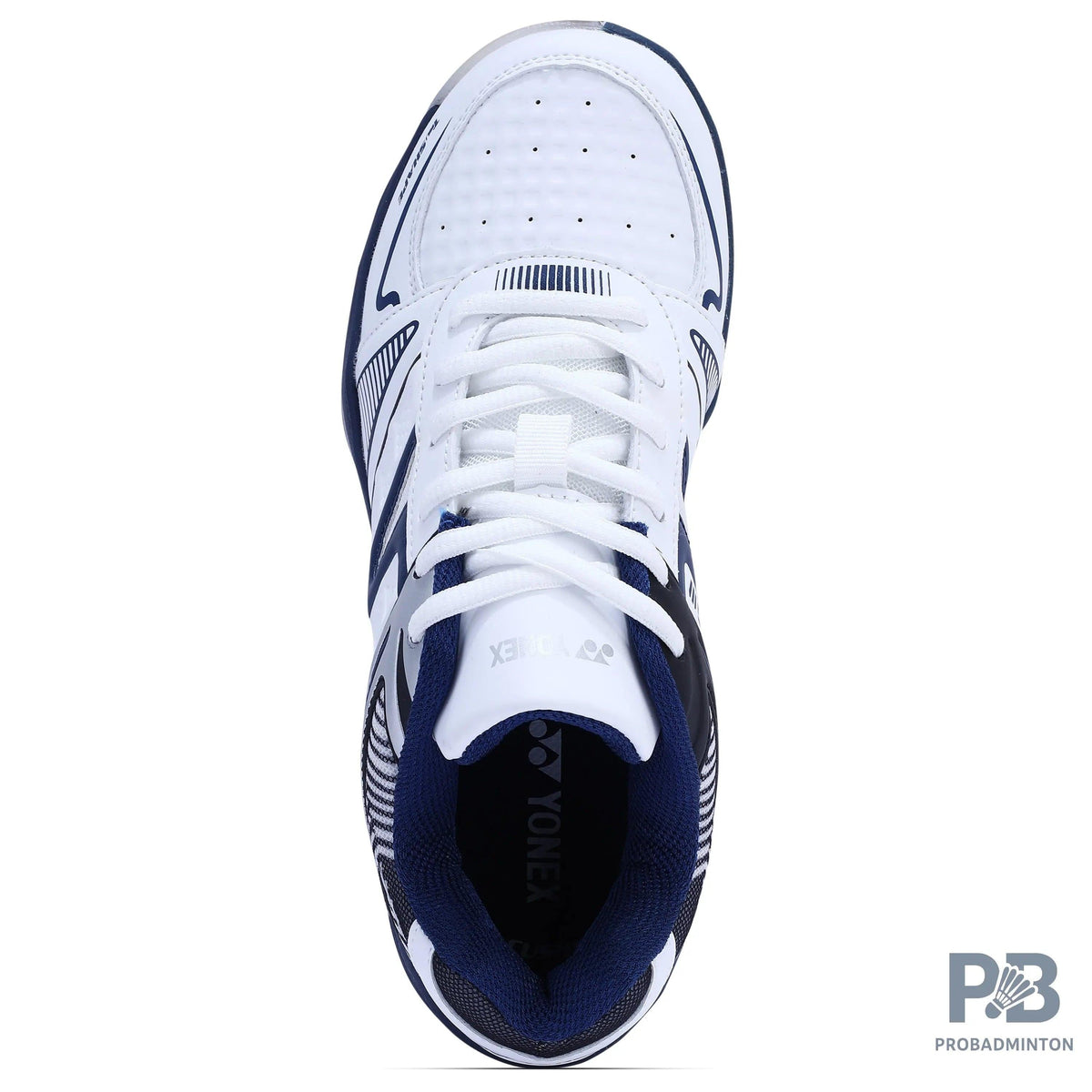 Yonex Tokyo 3 Badminton Shoes - White/Navy Blue