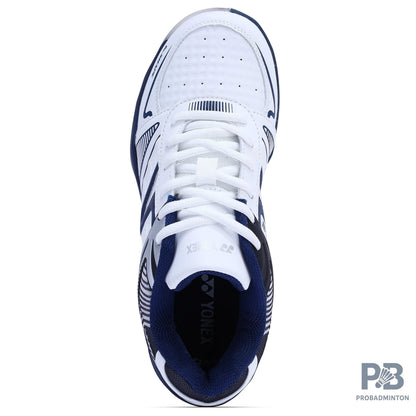Yonex Tokyo 3 Badminton Shoes - White/Navy Blue