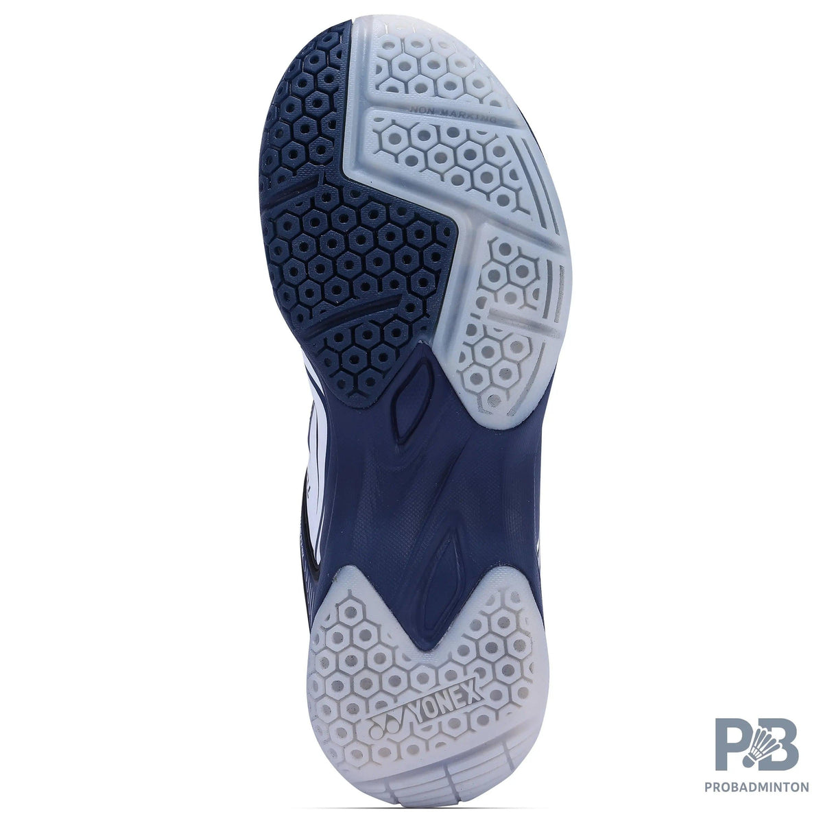 Yonex Tokyo 3 Badminton Shoes - White/Navy Blue
