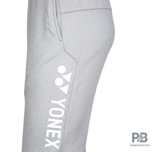 Yonex 2354 Trackpant for Men (Alloy/Peacoat/Jat Black) | Premium Badminton/Tennis/Gym Pants | UV Protection | Quick Dry | High-Waist with Pockets
