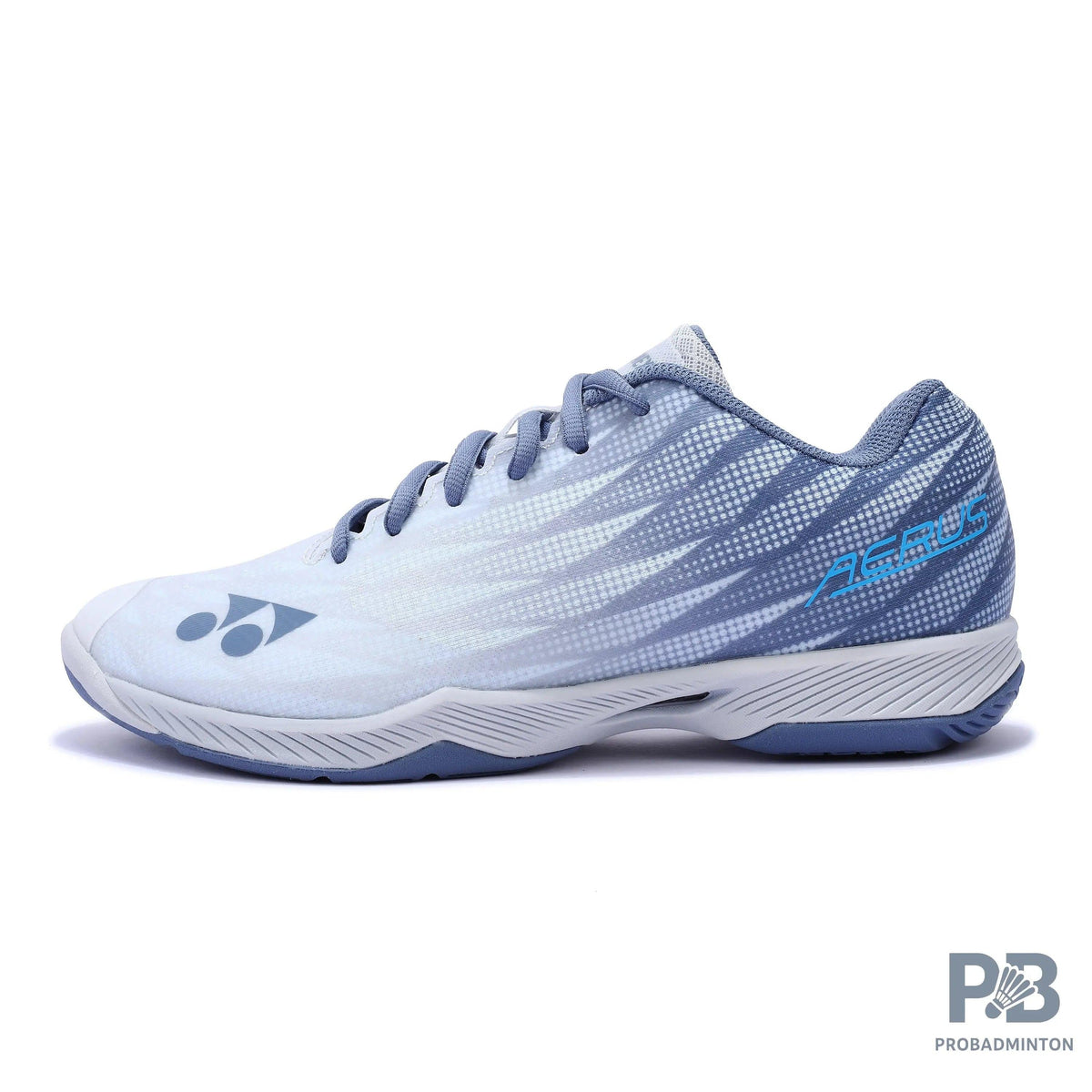 Yonex Aerus Z2 Power Cushion Non-Marking Badminton Shoes (Blue Gray)