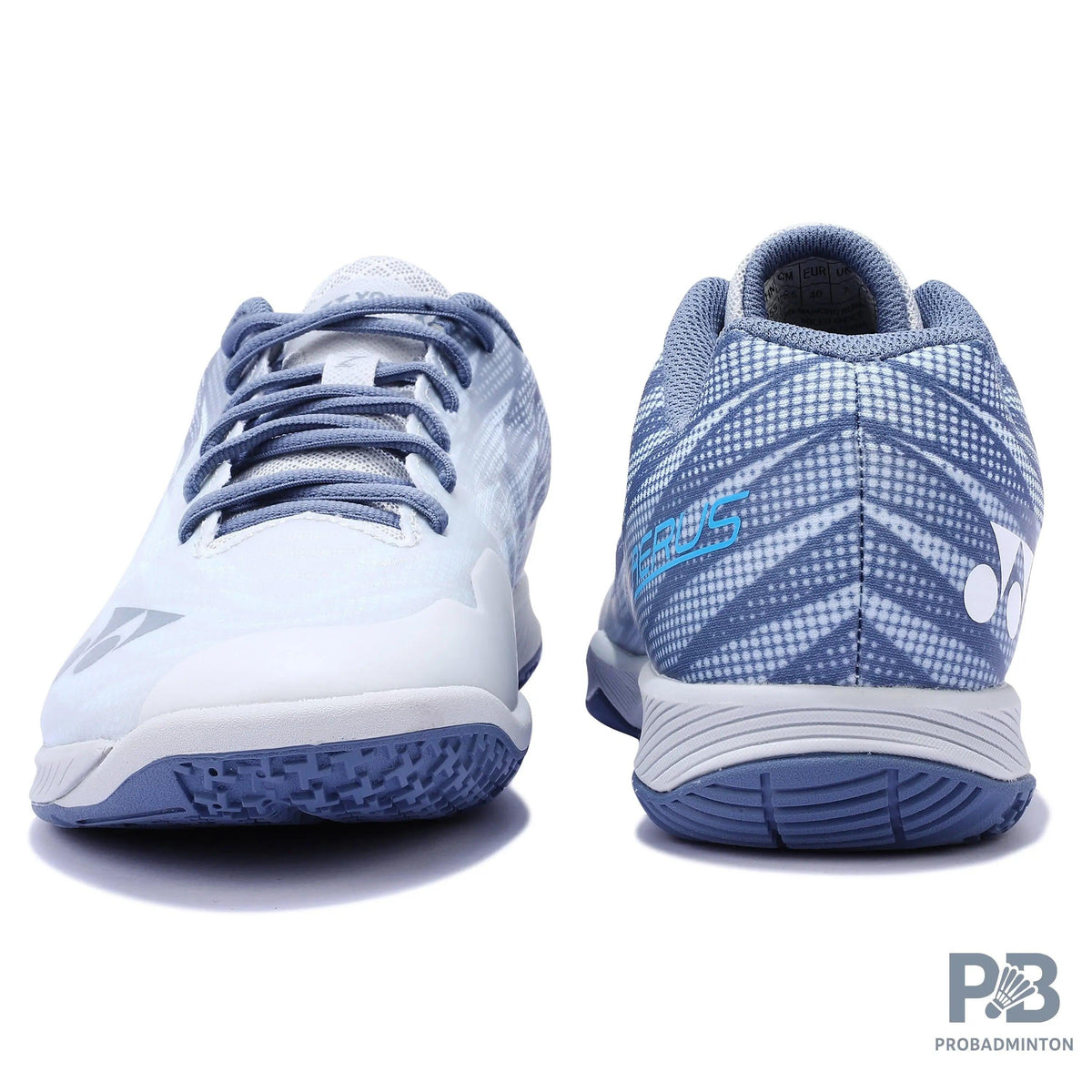 Yonex Aerus Z2 Power Cushion Non-Marking Badminton Shoes (Blue Gray)