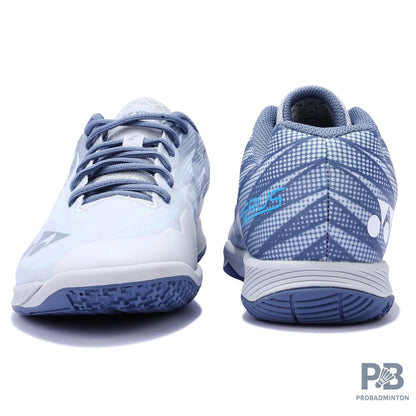 Yonex Aerus Z2 Power Cushion Non-Marking Badminton Shoes (Blue Gray)