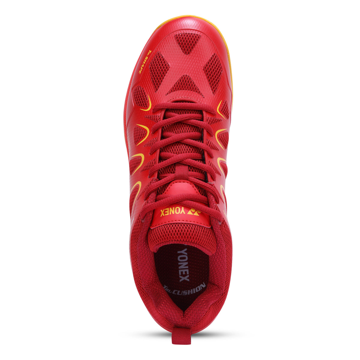 Yonex Blaze 4I Badminton Shoes - Red/Yellow