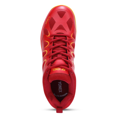Yonex Blaze 4I Badminton Shoes - Red/Yellow