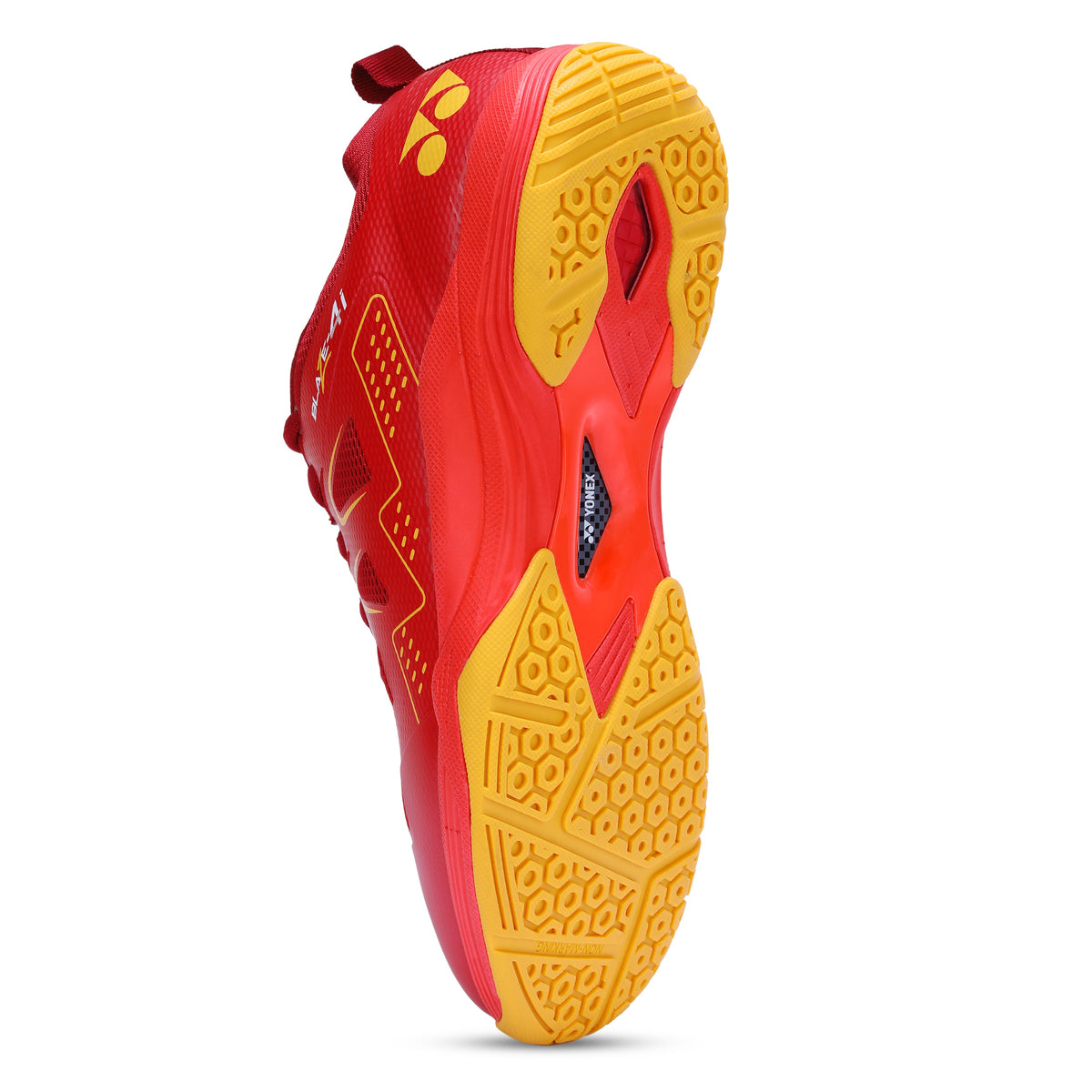 Yonex Blaze 4I Badminton Shoes - Red/Yellow