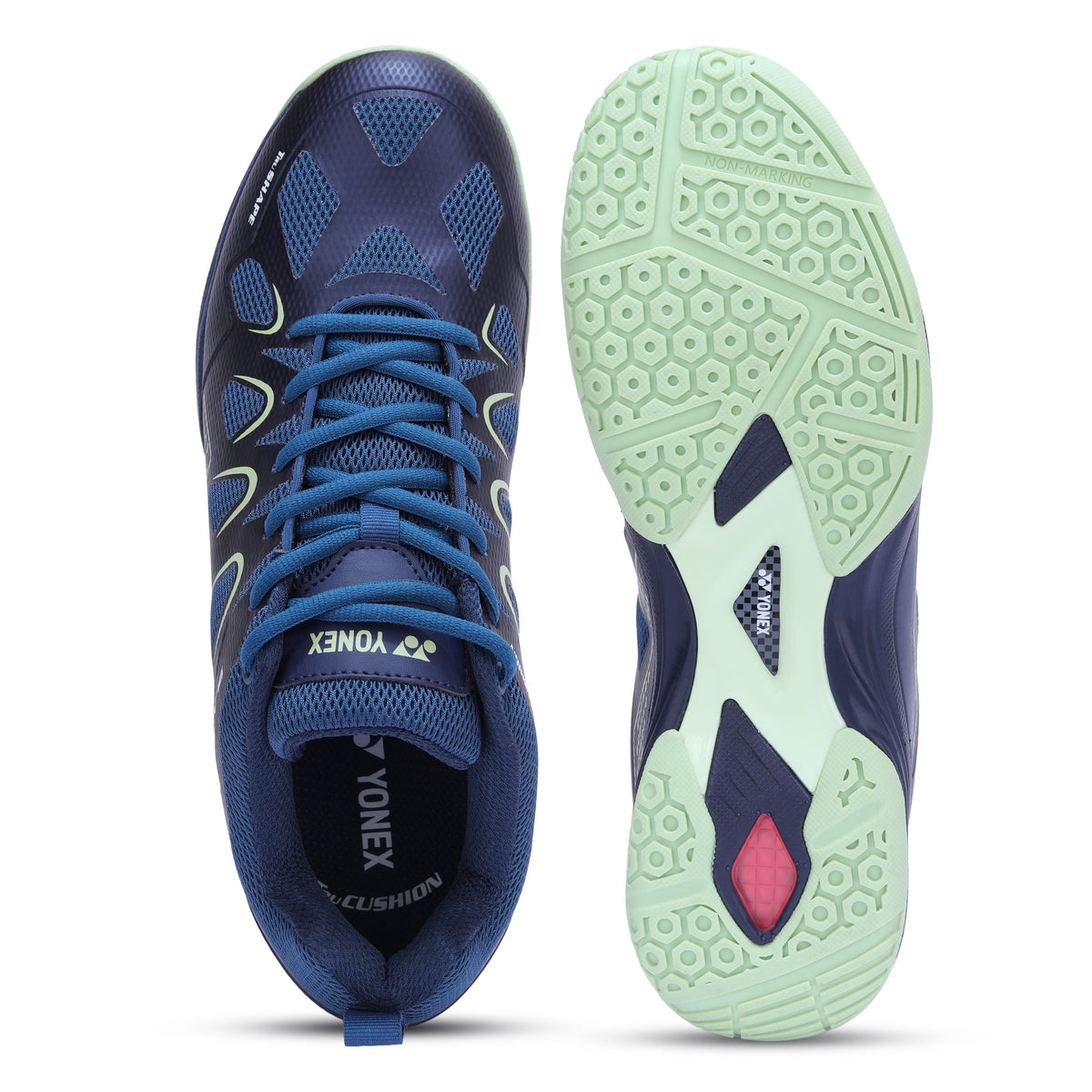 Yonex Blaze 4I Badminton Shoes - Elegant Cyan/Lime