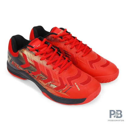Yonex Blaze 2i Badminton Shoes | Red/Black/Gold
