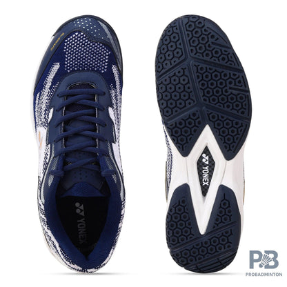 Yonex V 200i Badminton Shoe | Indigo Marine/White