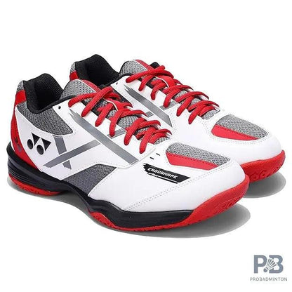 YONEX POWER CUSHION SHB 39 BADMINTON SHOE WHITE RED