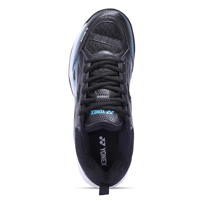 Yonex DOMINANT 6i Badminton Shoes - Black Blue – Lightweight All-Court Shoes with Tru Cushion+