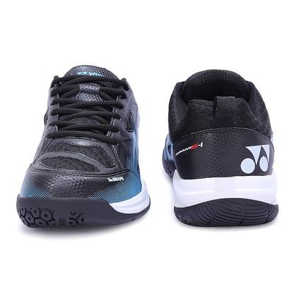 Yonex DOMINANT 6i Badminton Shoes - Black Blue – Lightweight All-Court Shoes with Tru Cushion+