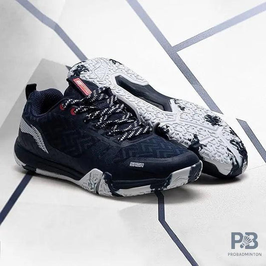Li-Ning Saga Lite 6 Badminton Shoes (Navy/White)