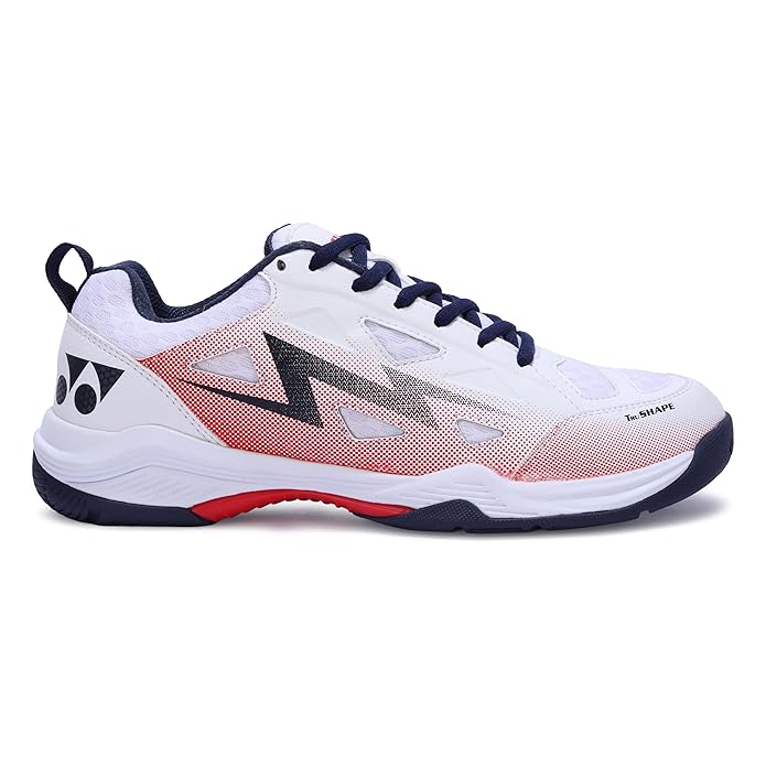 Yonex DOMINANT 6i Badminton Shoes - White Navy – Lightweight All-Court Shoes with Tru Cushion+