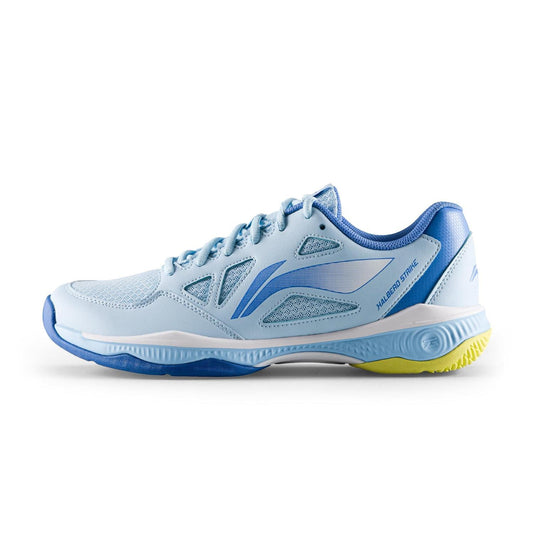 Li-Ning Halberd Strike Non-Marking Badminton Shoes | Glacier Blue/Bright Cobalt Blue | Lightweight Indoor Court Shoes for Professional & Club Players