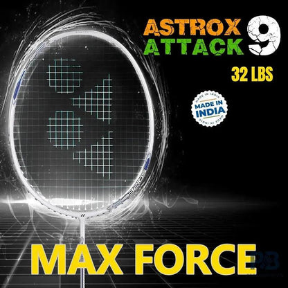 Yonex Astrox Attack 9 Badminton Racket | Turquoise Green