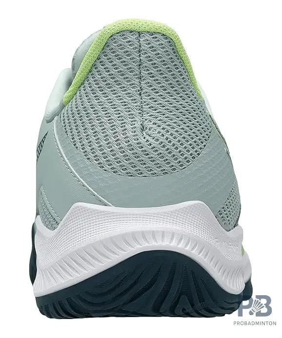 ASICS BLADE FF 2 Indoor Court Shoes for Men - Lichen Rock/Tranquil Teal | Lightweight, Fast & Flexible Badminton Shoes