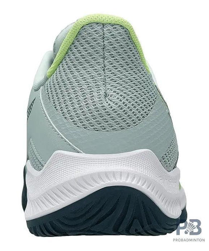 ASICS BLADE FF 2 Indoor Court Shoes for Men - Lichen Rock/Tranquil Teal | Lightweight, Fast & Flexible Badminton Shoes