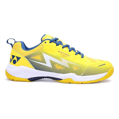 Yonex DOMINANT 6i Badminton Shoes - Cyber Yellow Reflex Blue – Lightweight All-Court Shoes with Tru Cushion+