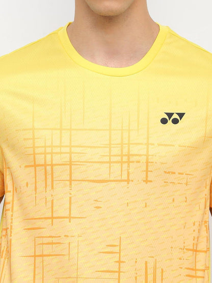 Yonex T-Shirt Polo 2968 Men’s Wear | Lemon Zest | Lightweight Badminton Sportswear