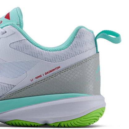 Li-Ning AYT079 Ranger Force Badminton Shoes - STANDARD WHITE/BLUE FOX
