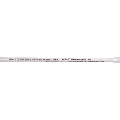 Li-Ning Windstorm 78 S Badminton Racket | White/Red