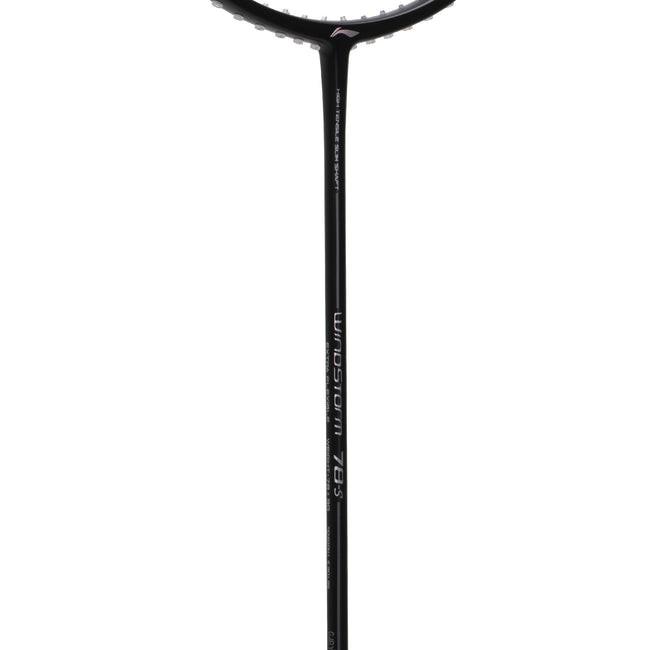 Li-Ning Windstorm 78 S Badminton Racket | Black/Bronze