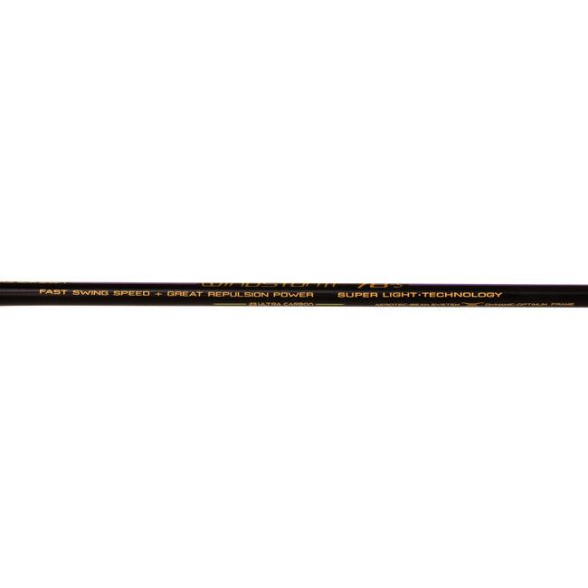 Li-Ning Windstorm 78 S Badminton Racket | Black/Gold
