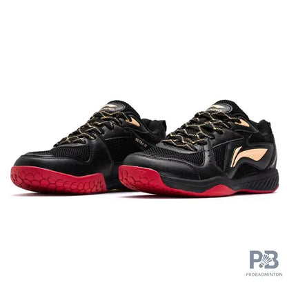 Li-Ning Ultra III Badminton Shoe ( Black / Apricot Cream) JR