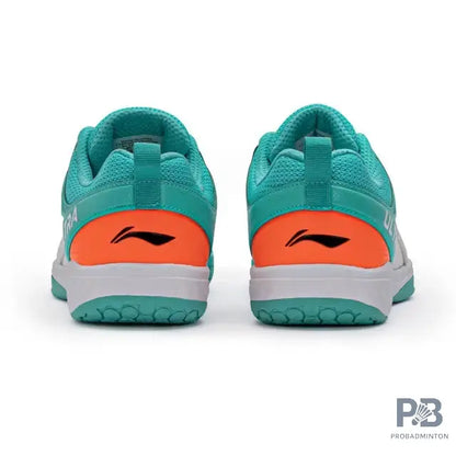Lining Ultra Speed Badminton Shoes ( White/ Green /Orange)