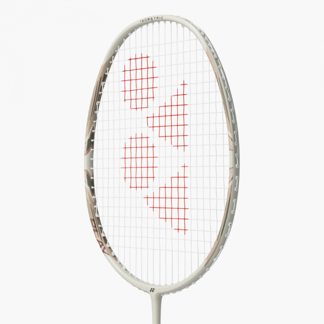 YONEX Arcsaber 7 Play Strung Graphite Badminton Racquet with Full Cover (Light Beige) | 4U, 83g