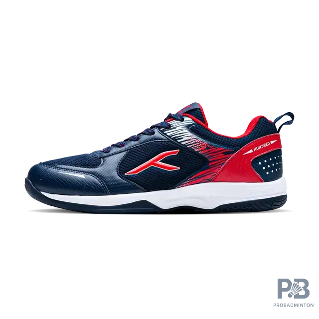 Hundred court Star Pro Badminton Shoes NAVY/RED/WHITE