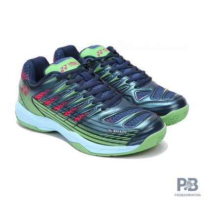 Yonex Tour Dominant 2 Mens Badminton Shoes ( Dark Sea/ Bright Lime/ Water Melon)