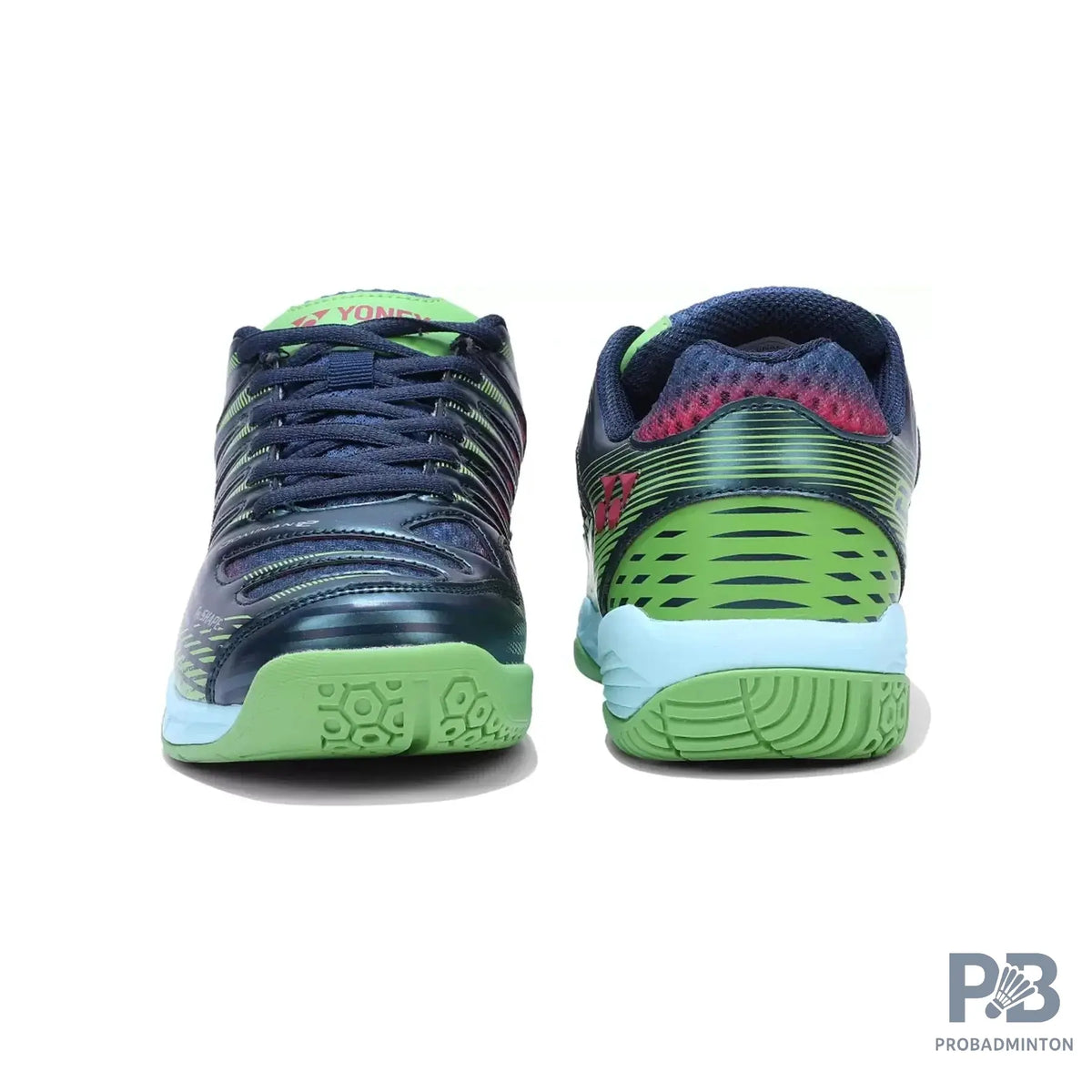 Yonex Tour Dominant 2 Mens Badminton Shoes ( Dark Sea/ Bright Lime/ Water Melon)