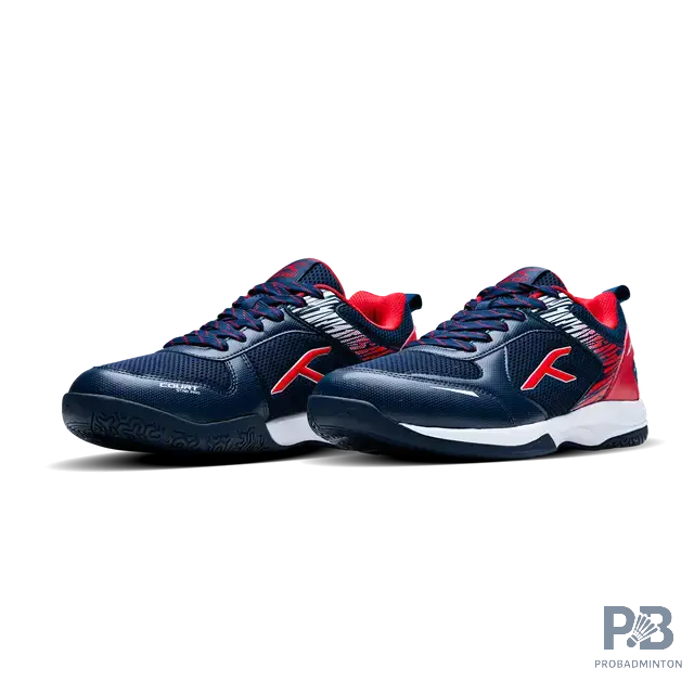 Hundred court Star Pro Badminton Shoes NAVY/RED/WHITE