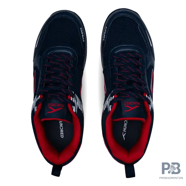 Hundred court Star Pro Badminton Shoes NAVY/RED/WHITE
